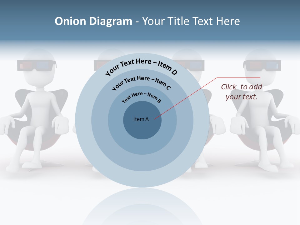 Watch Three Dimension Man PowerPoint Template