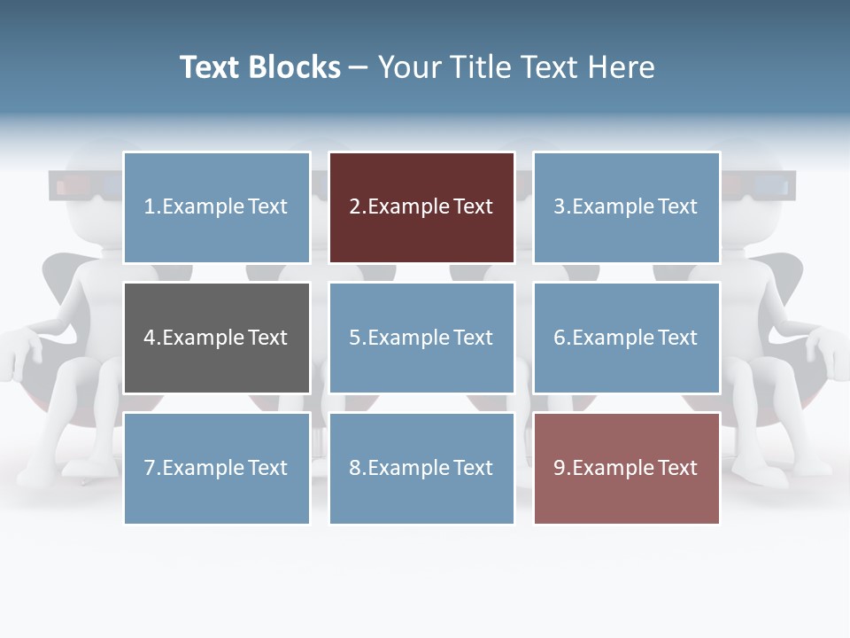 Watch Three Dimension Man PowerPoint Template