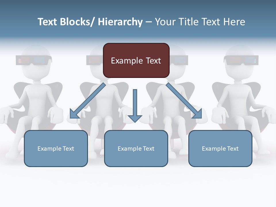 Watch Three Dimension Man PowerPoint Template