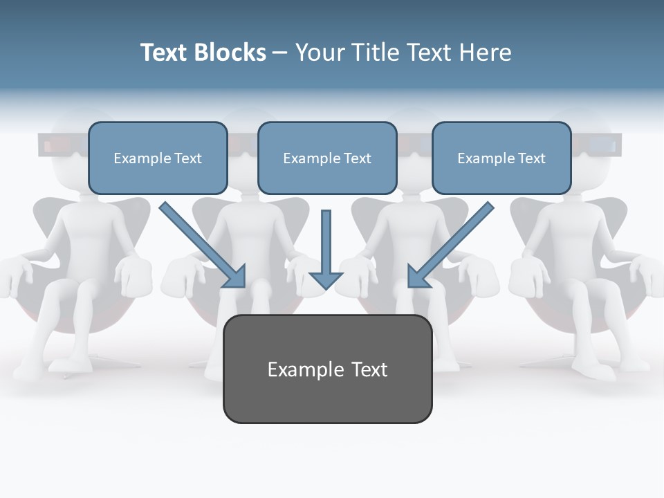 Watch Three Dimension Man PowerPoint Template