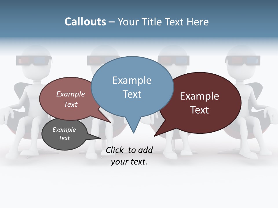Watch Three Dimension Man PowerPoint Template