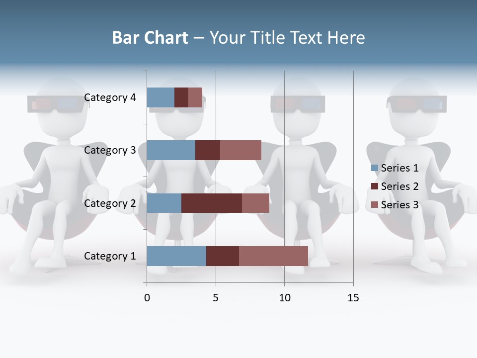 Watch Three Dimension Man PowerPoint Template