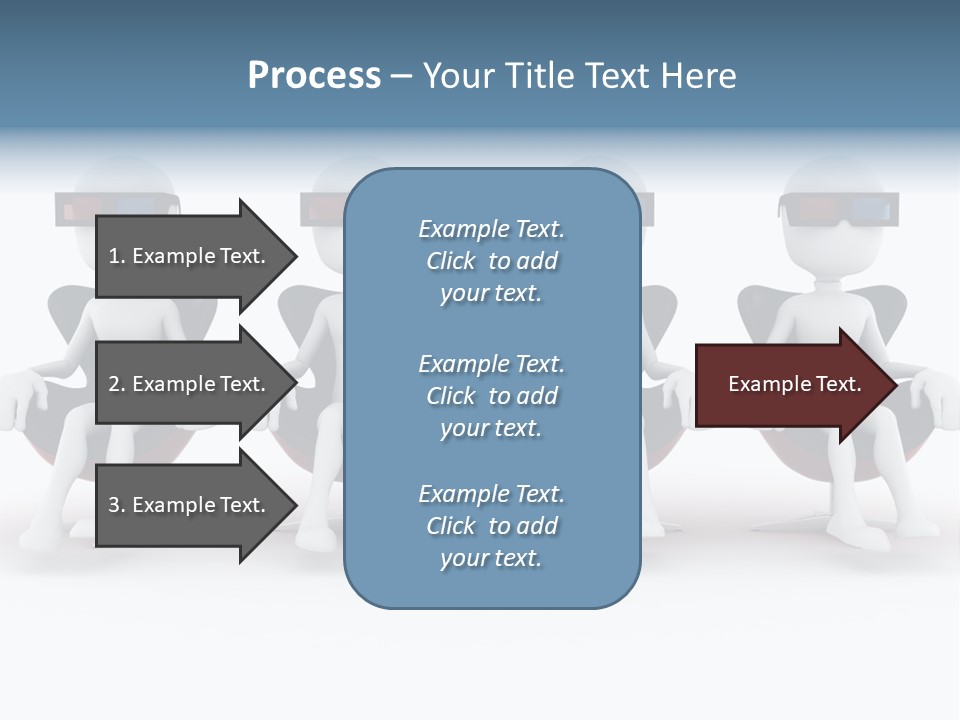 Watch Three Dimension Man PowerPoint Template