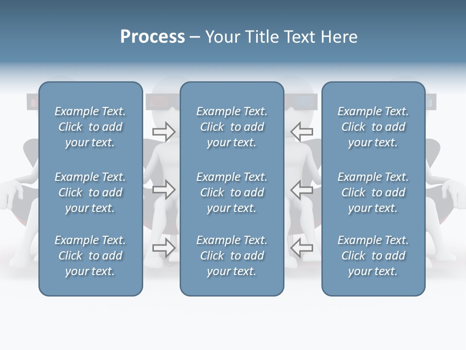 Watch Three Dimension Man PowerPoint Template