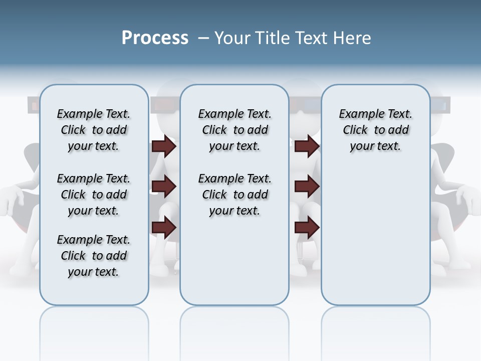 Watch Three Dimension Man PowerPoint Template
