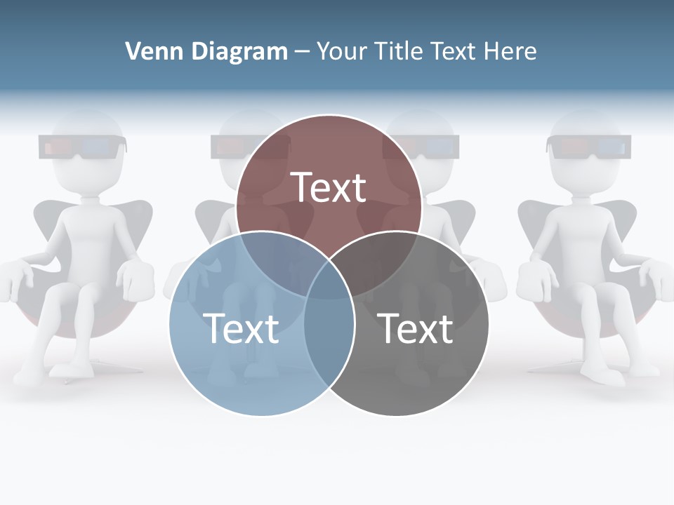 Watch Three Dimension Man PowerPoint Template