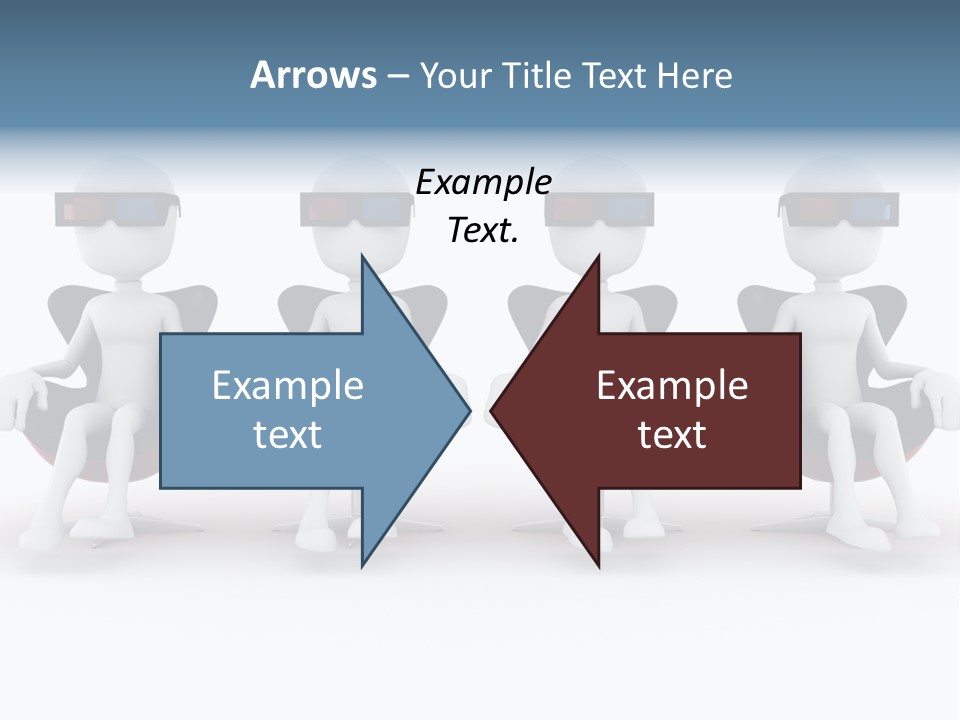 Watch Three Dimension Man PowerPoint Template