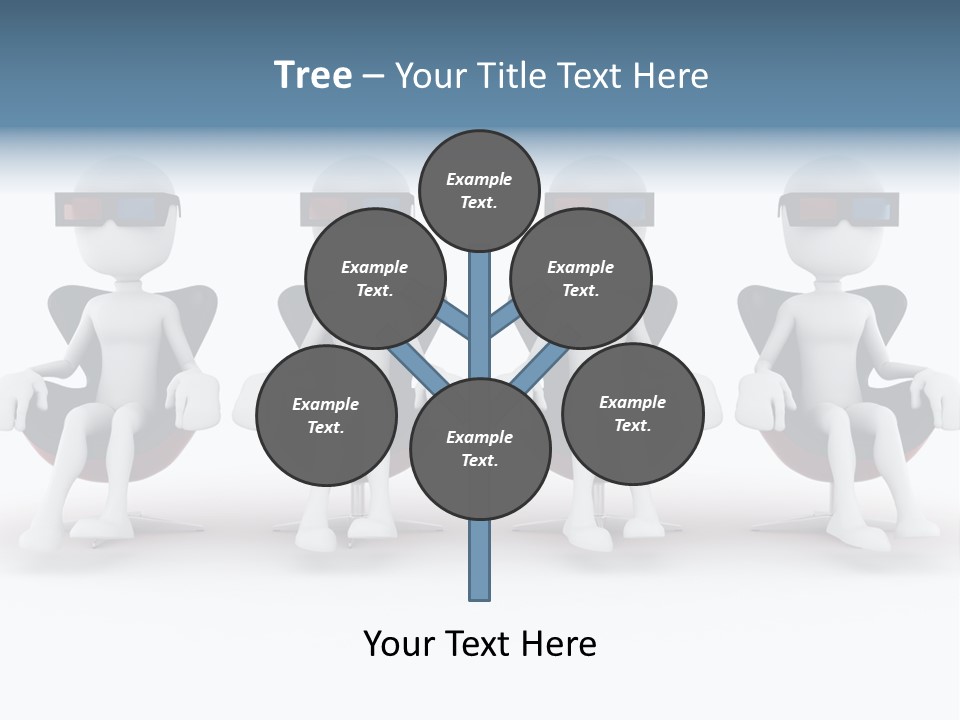 Watch Three Dimension Man PowerPoint Template