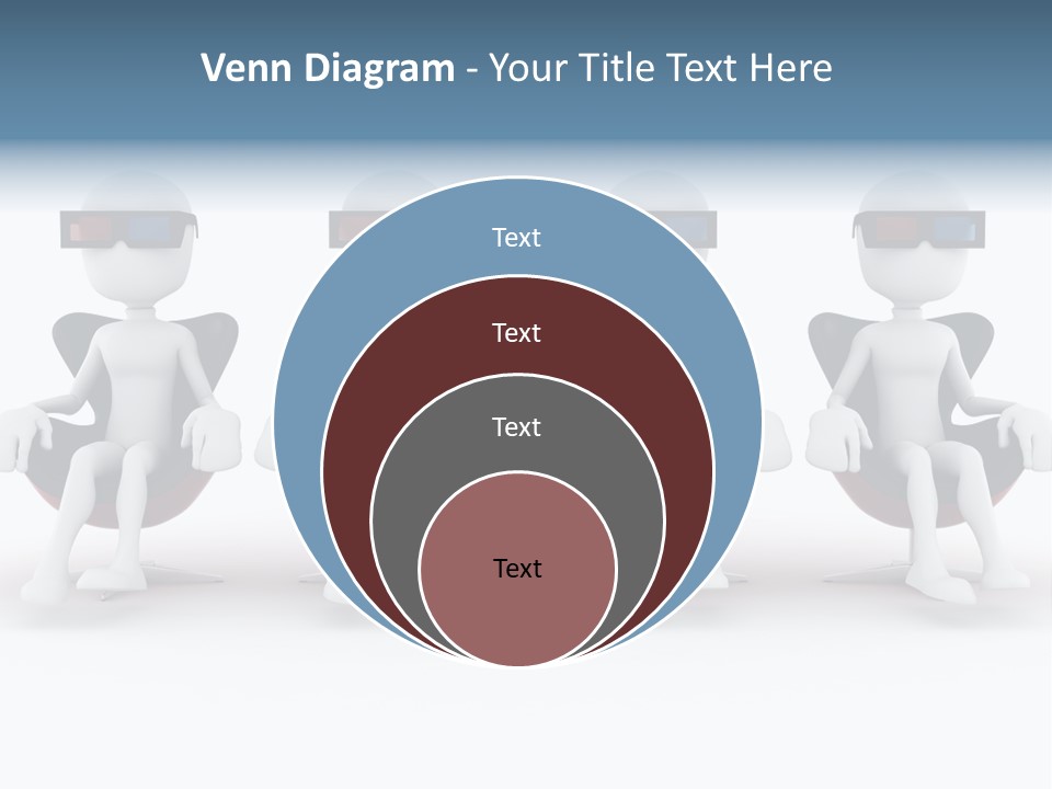 Watch Three Dimension Man PowerPoint Template