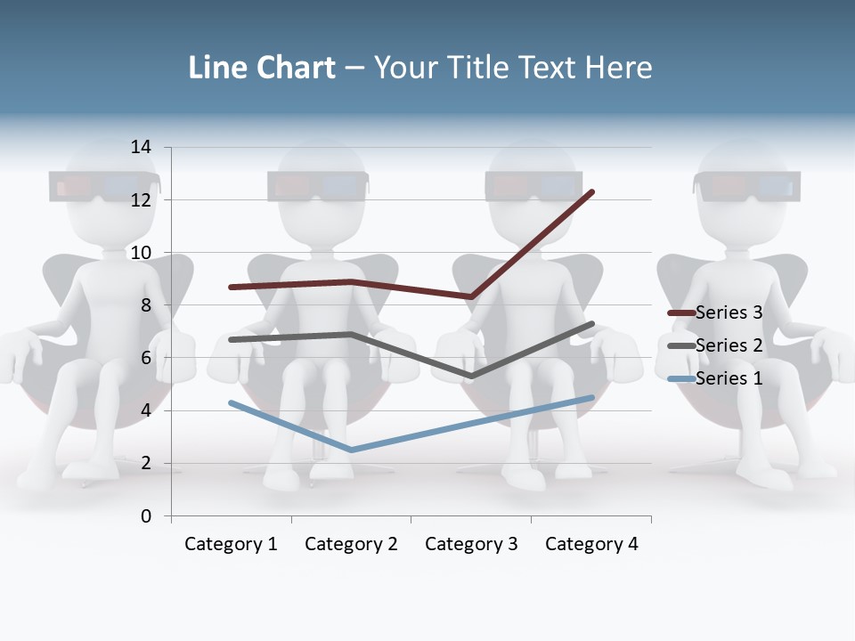 Watch Three Dimension Man PowerPoint Template