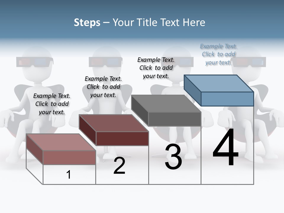 Watch Three Dimension Man PowerPoint Template