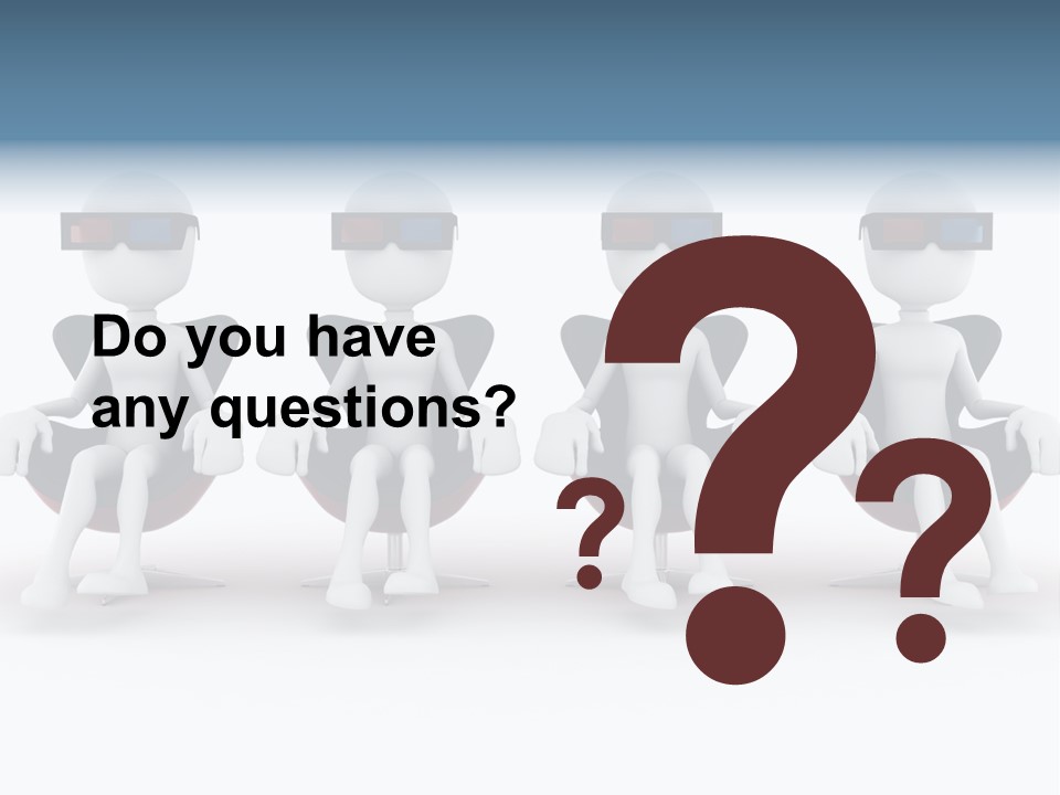 Watch Three Dimension Man PowerPoint Template