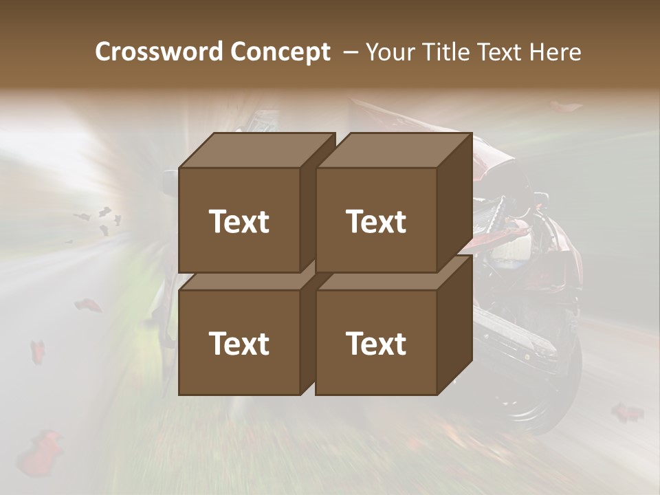 Car Crash PowerPoint Template