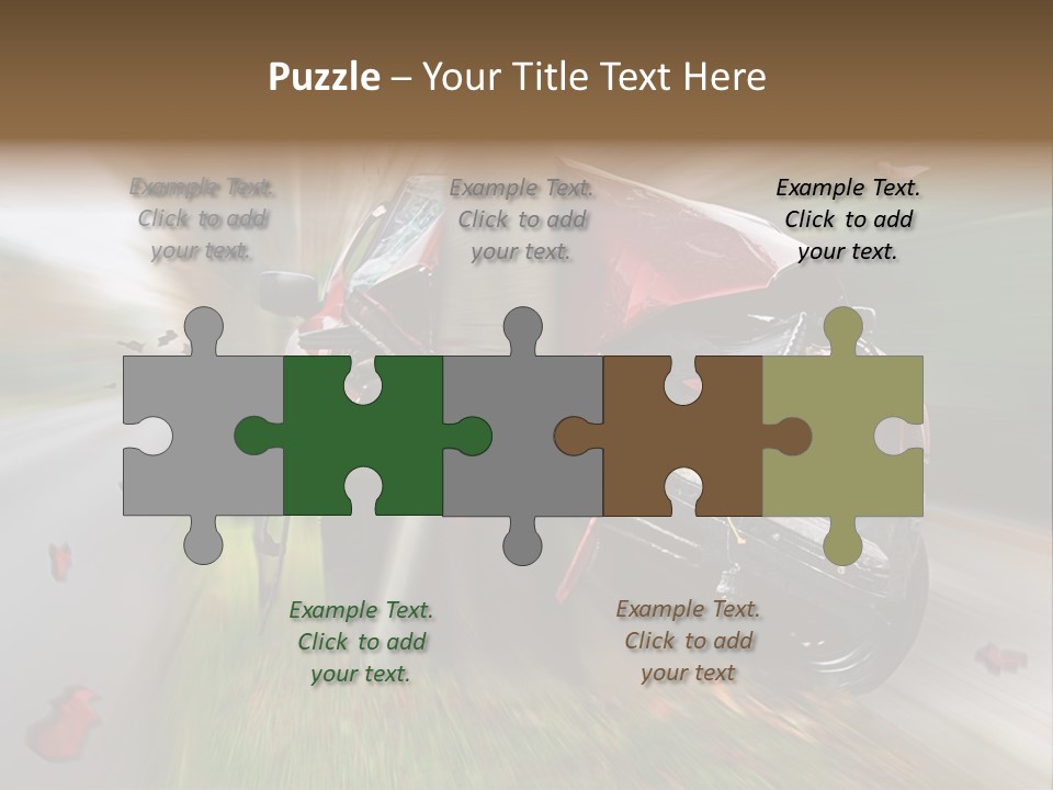 Car Crash PowerPoint Template