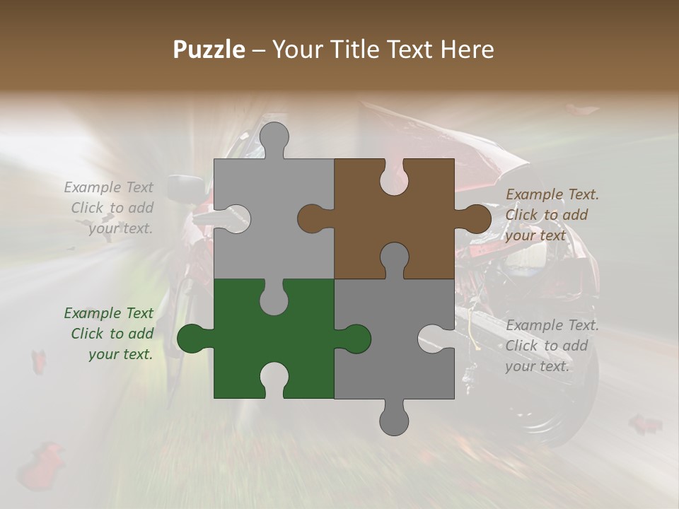 Car Crash PowerPoint Template