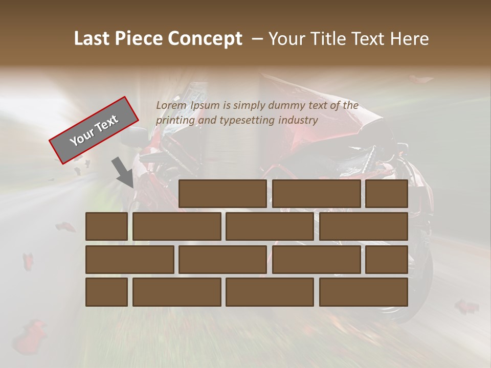 Car Crash PowerPoint Template