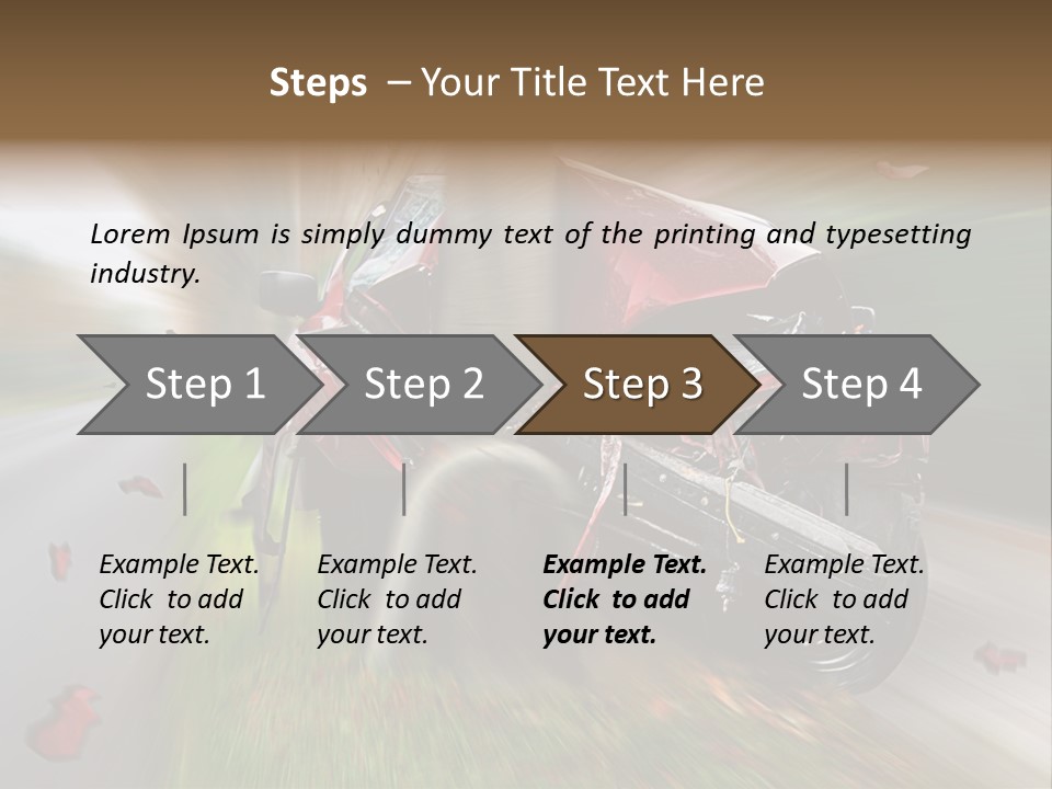 Car Crash PowerPoint Template