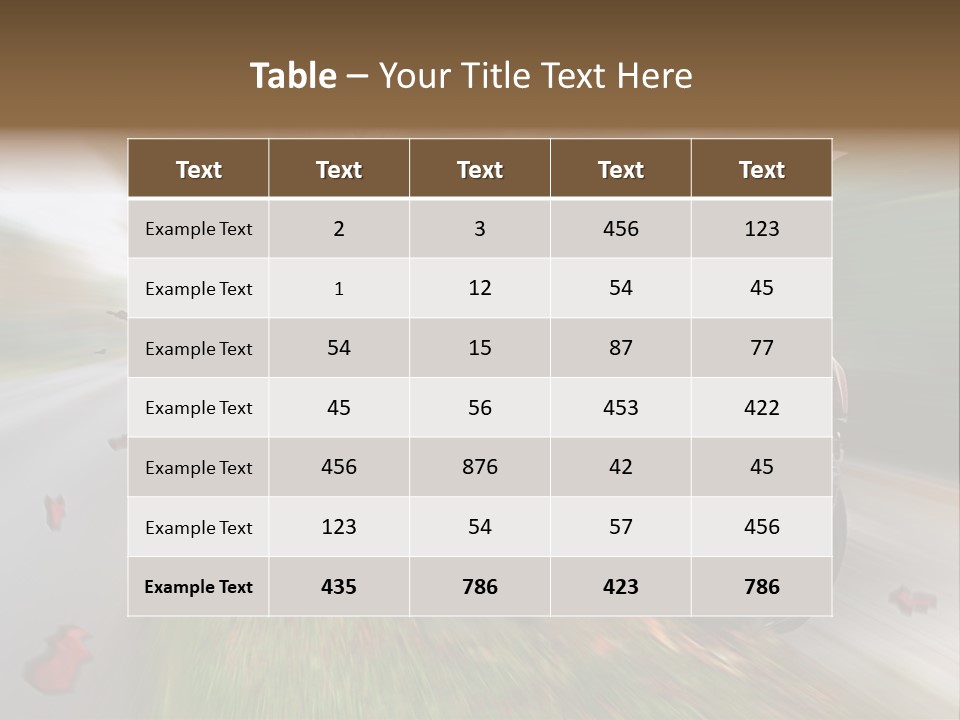 Car Crash PowerPoint Template