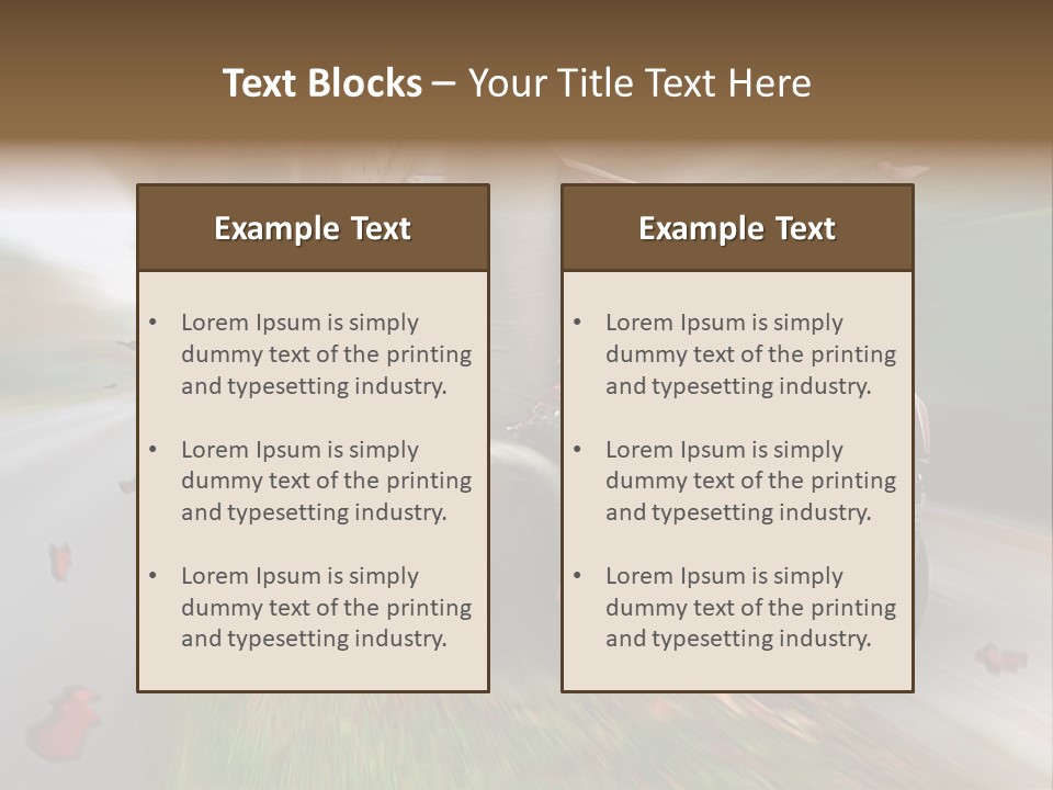 Car Crash PowerPoint Template