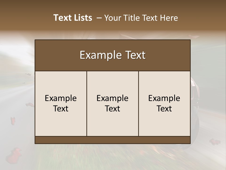 Car Crash PowerPoint Template