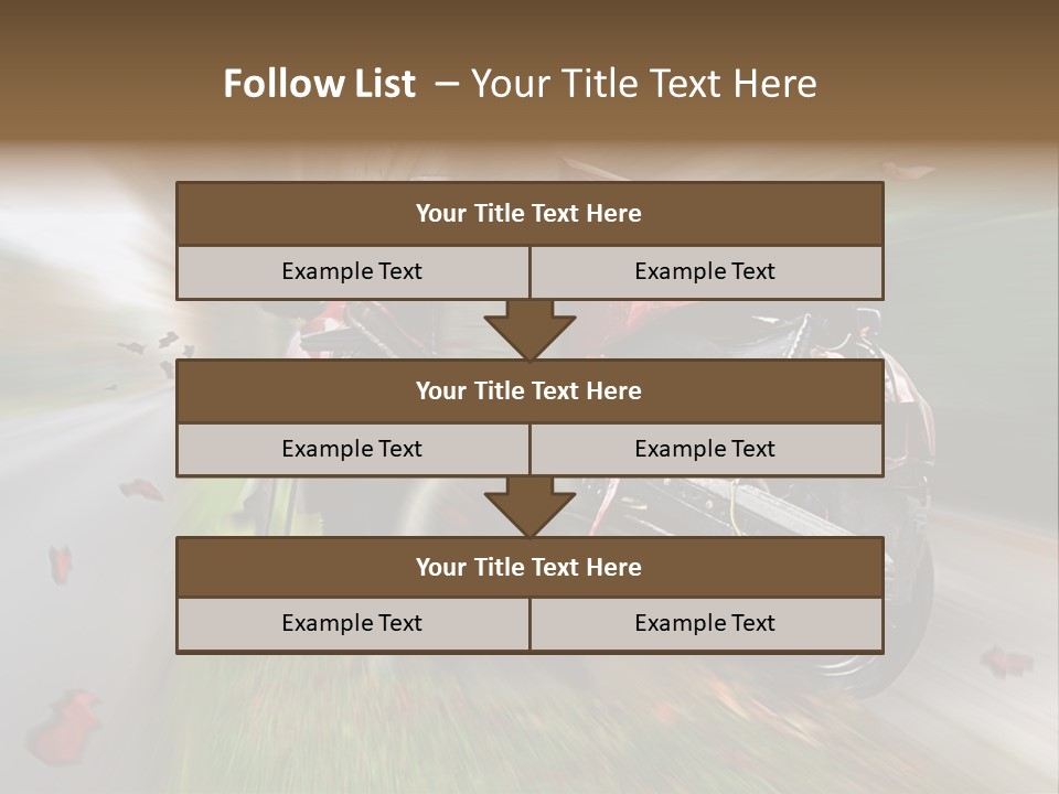 Car Crash PowerPoint Template