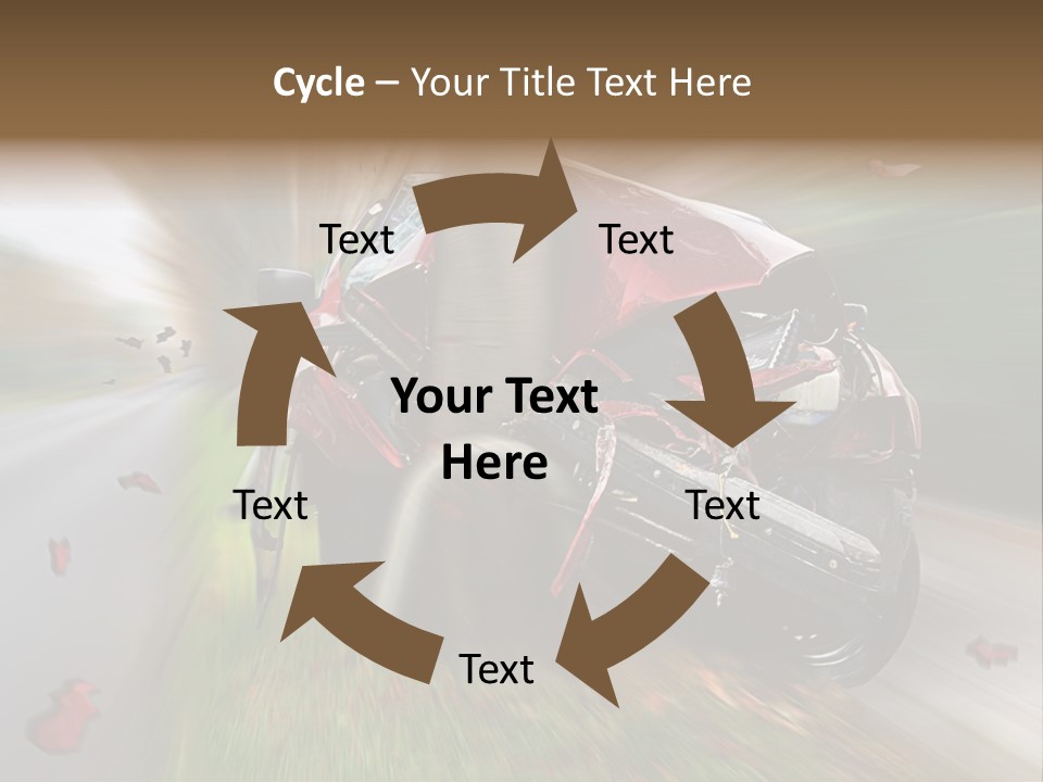 Car Crash PowerPoint Template