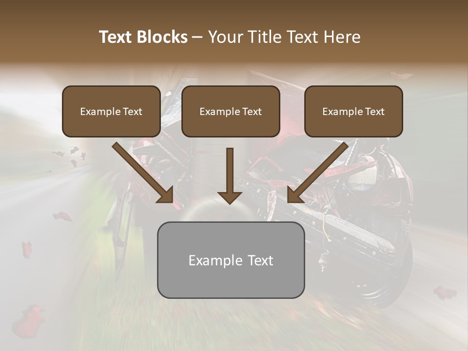Car Crash PowerPoint Template