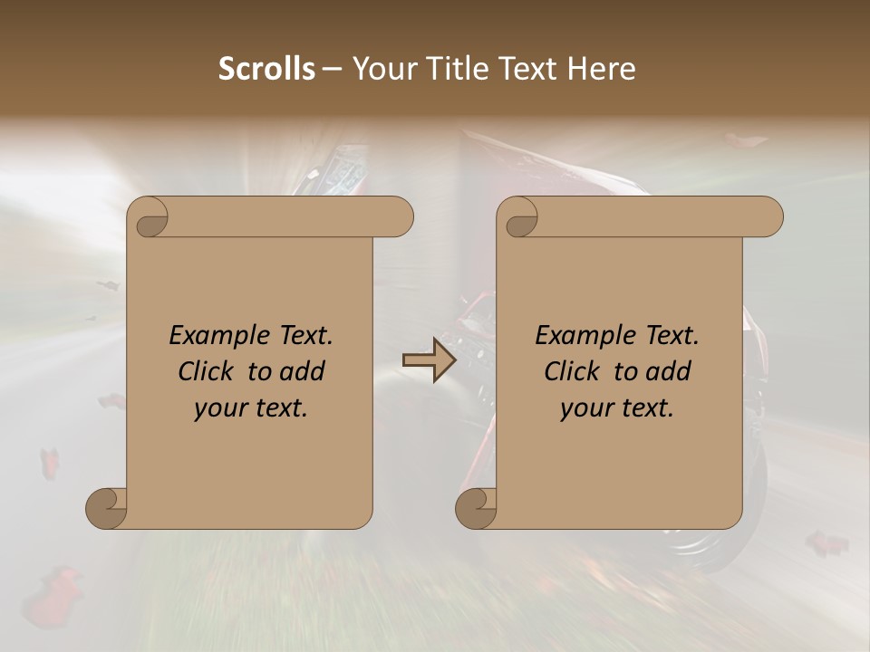 Car Crash PowerPoint Template