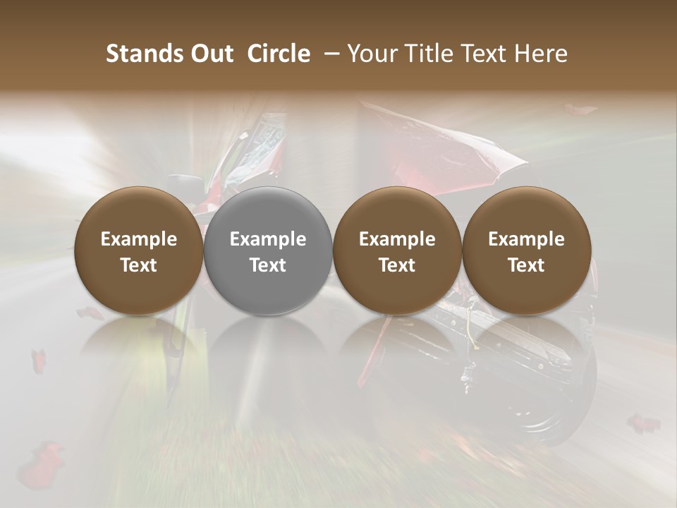 Car Crash PowerPoint Template