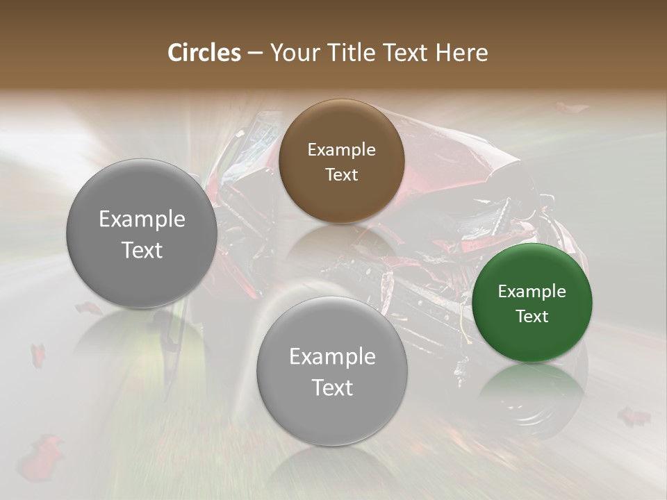 Car Crash PowerPoint Template