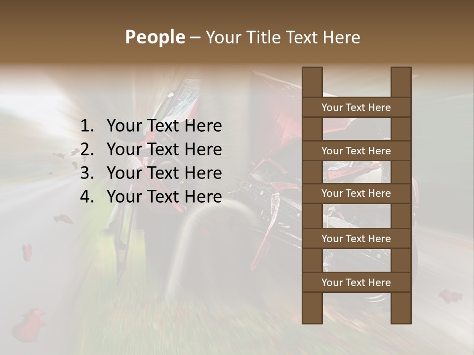 Car Crash PowerPoint Template