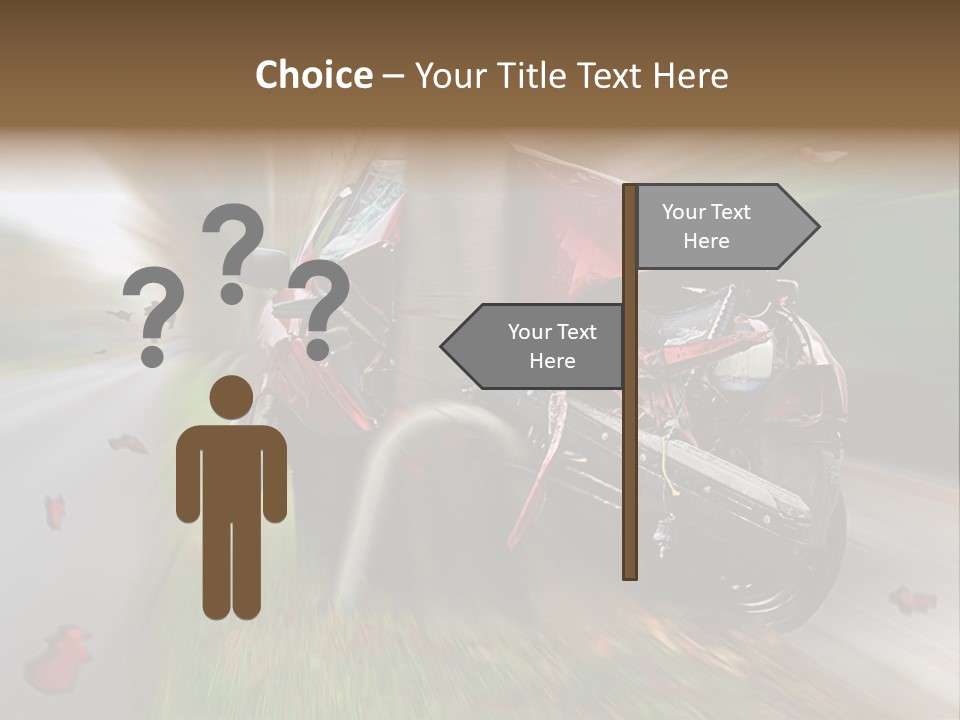 Car Crash PowerPoint Template
