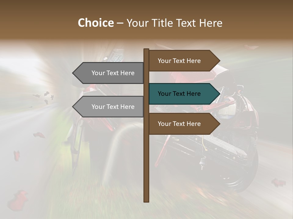 Car Crash PowerPoint Template