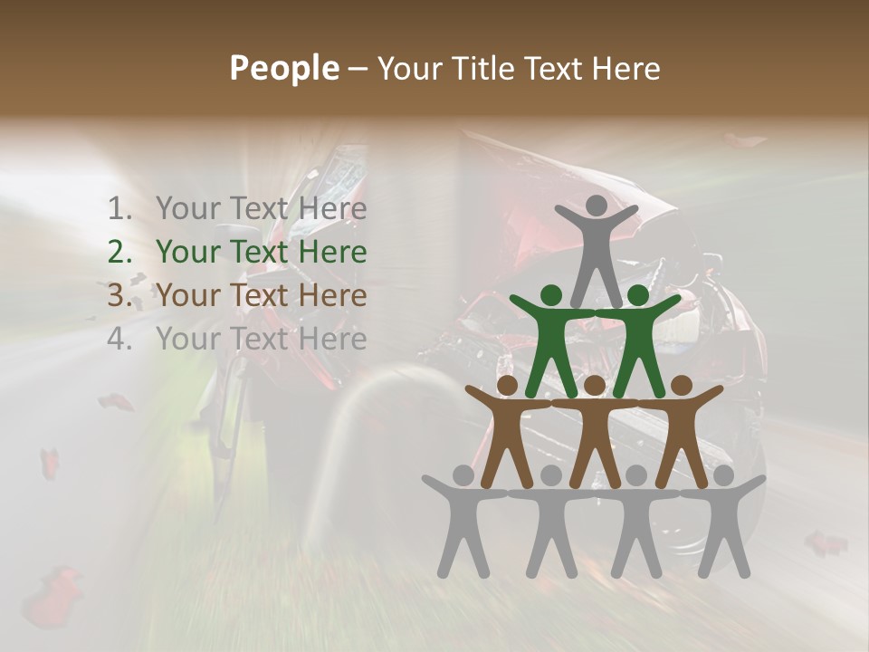 Car Crash PowerPoint Template