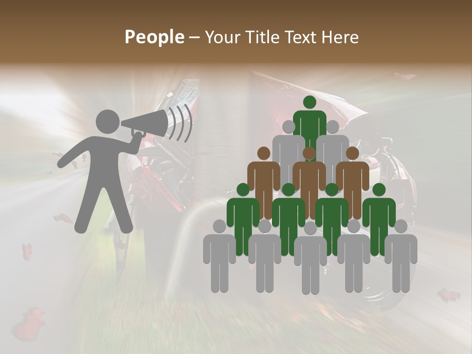 Car Crash PowerPoint Template