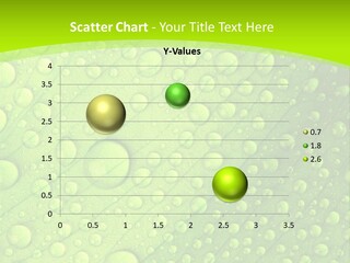 Closeup Vein Green PowerPoint Template