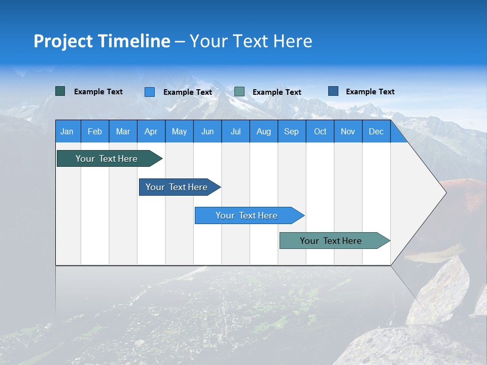 Wild Animal Caprin Bovidae PowerPoint Template