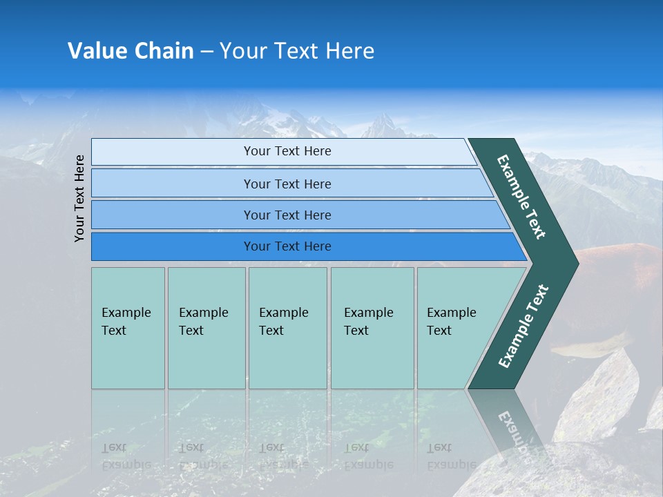 Wild Animal Caprin Bovidae PowerPoint Template