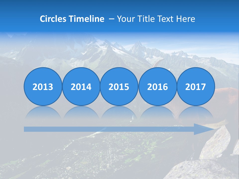 Wild Animal Caprin Bovidae PowerPoint Template