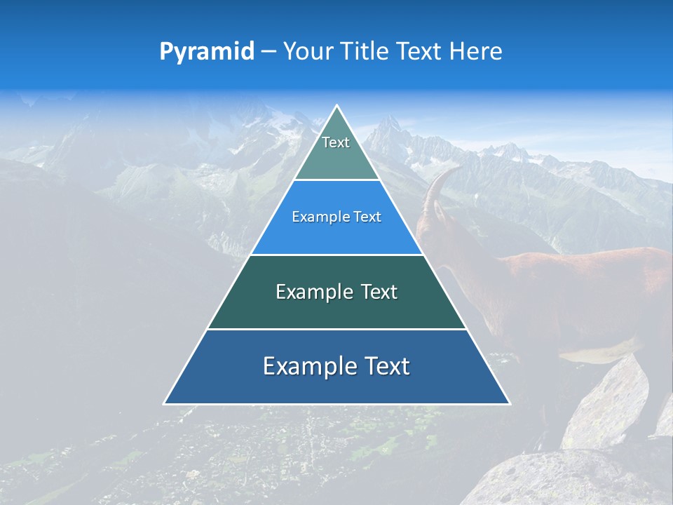 Wild Animal Caprin Bovidae PowerPoint Template