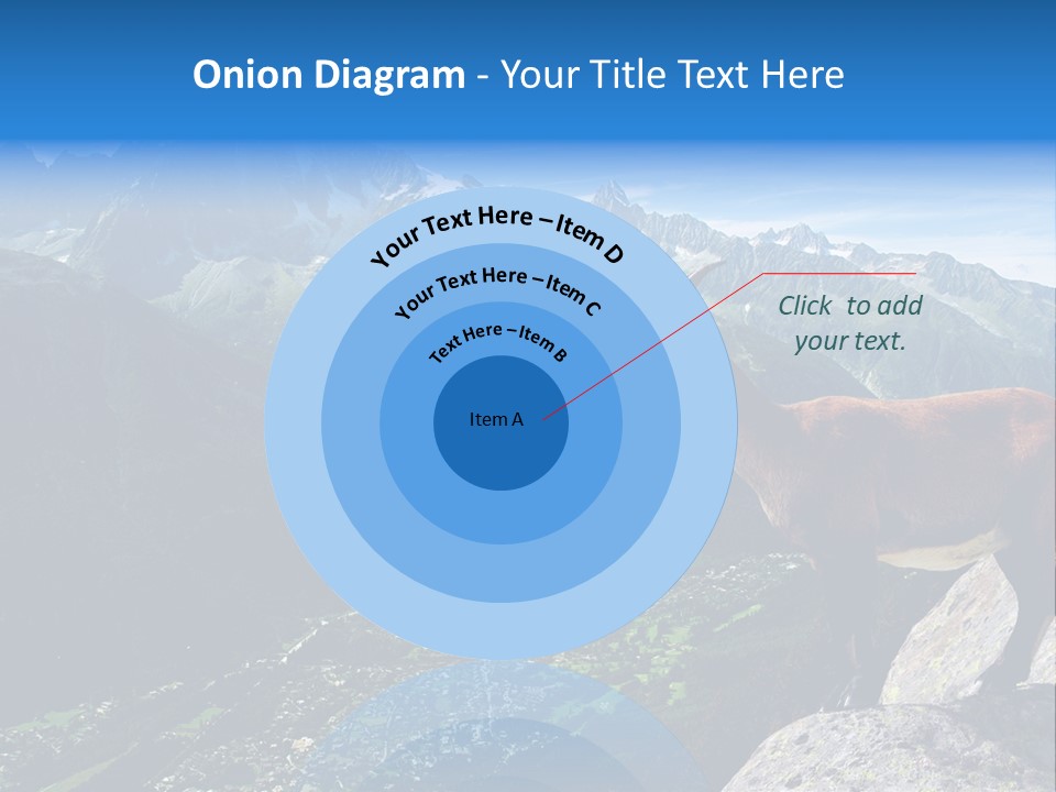 Wild Animal Caprin Bovidae PowerPoint Template