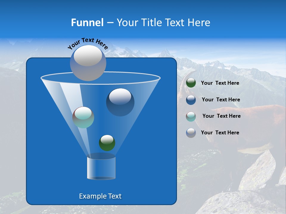 Wild Animal Caprin Bovidae PowerPoint Template