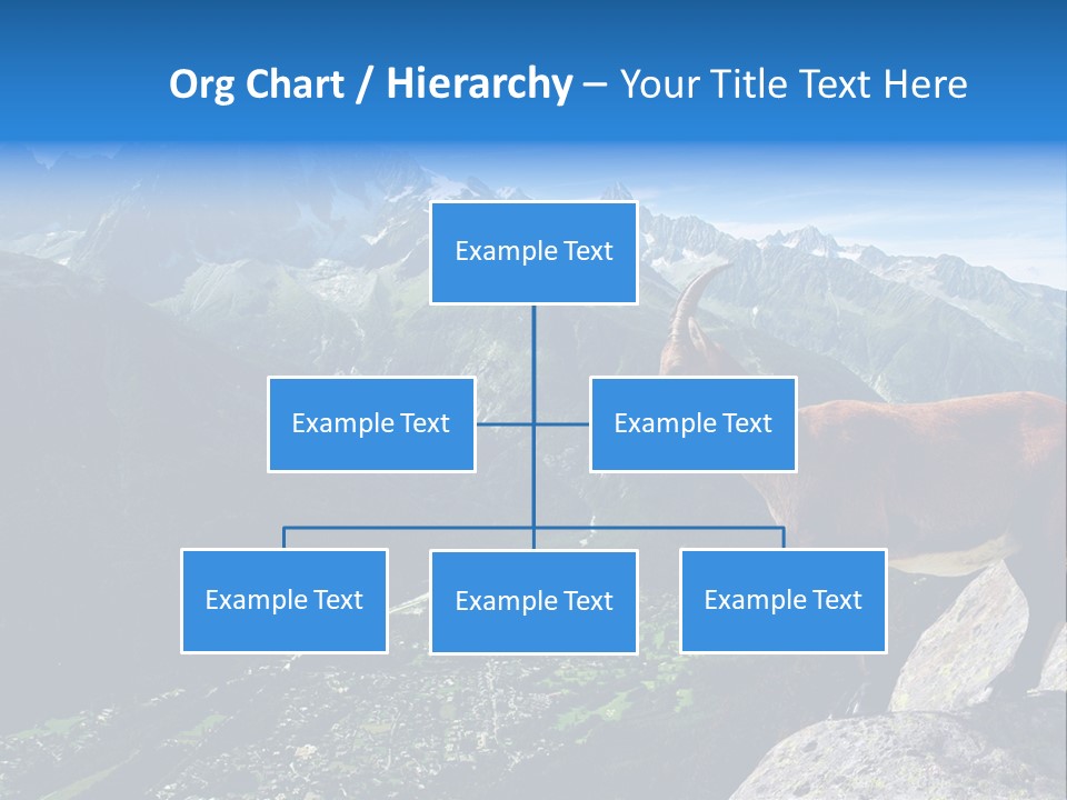 Wild Animal Caprin Bovidae PowerPoint Template