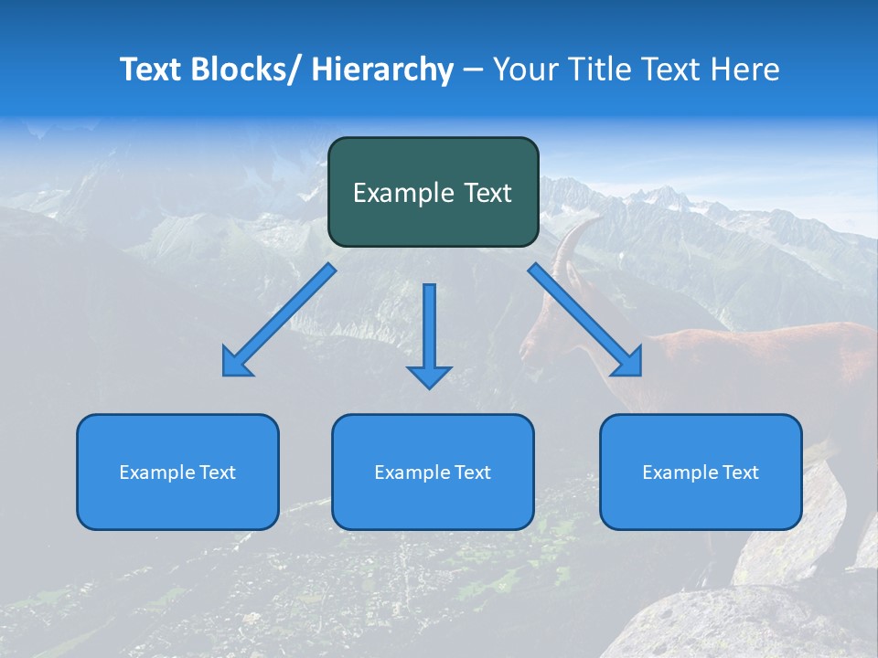 Wild Animal Caprin Bovidae PowerPoint Template