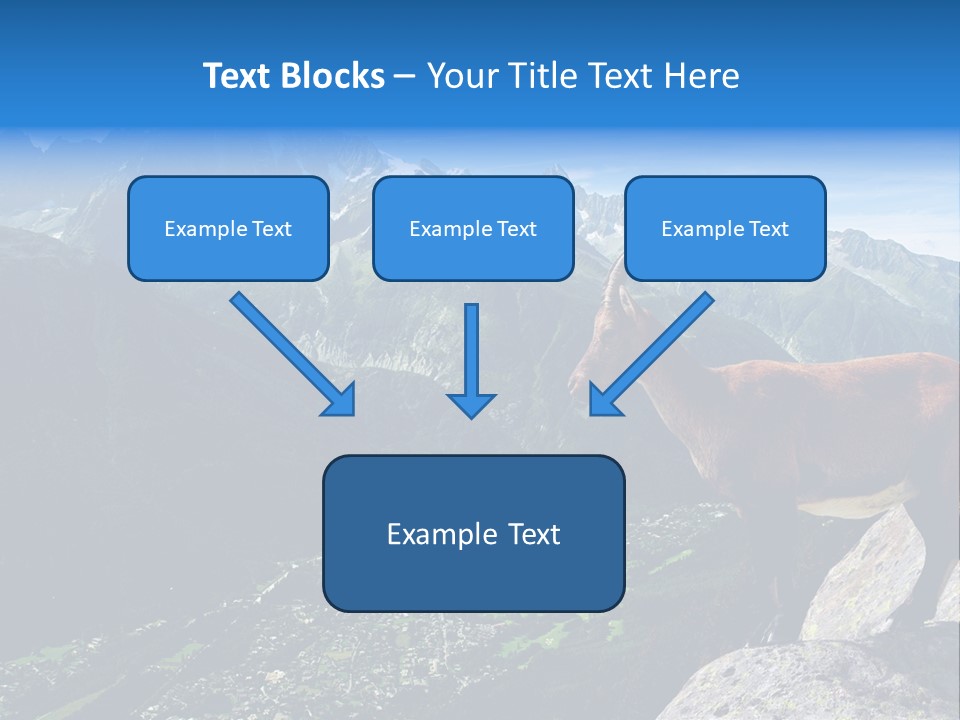 Wild Animal Caprin Bovidae PowerPoint Template