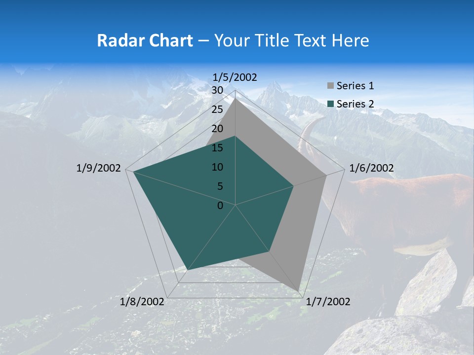 Wild Animal Caprin Bovidae PowerPoint Template