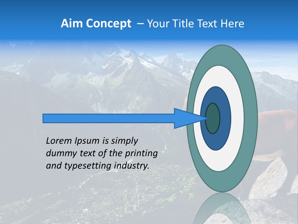 Wild Animal Caprin Bovidae PowerPoint Template