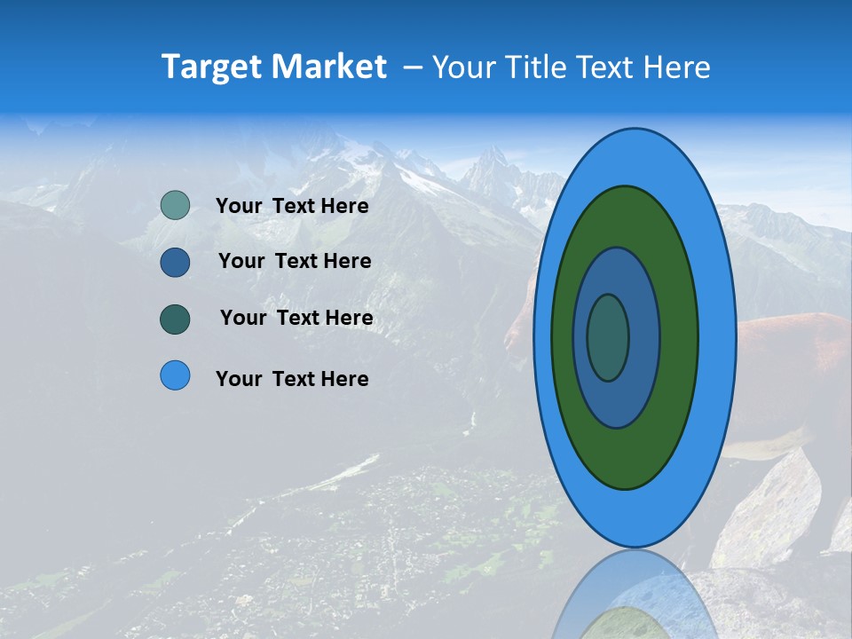 Wild Animal Caprin Bovidae PowerPoint Template