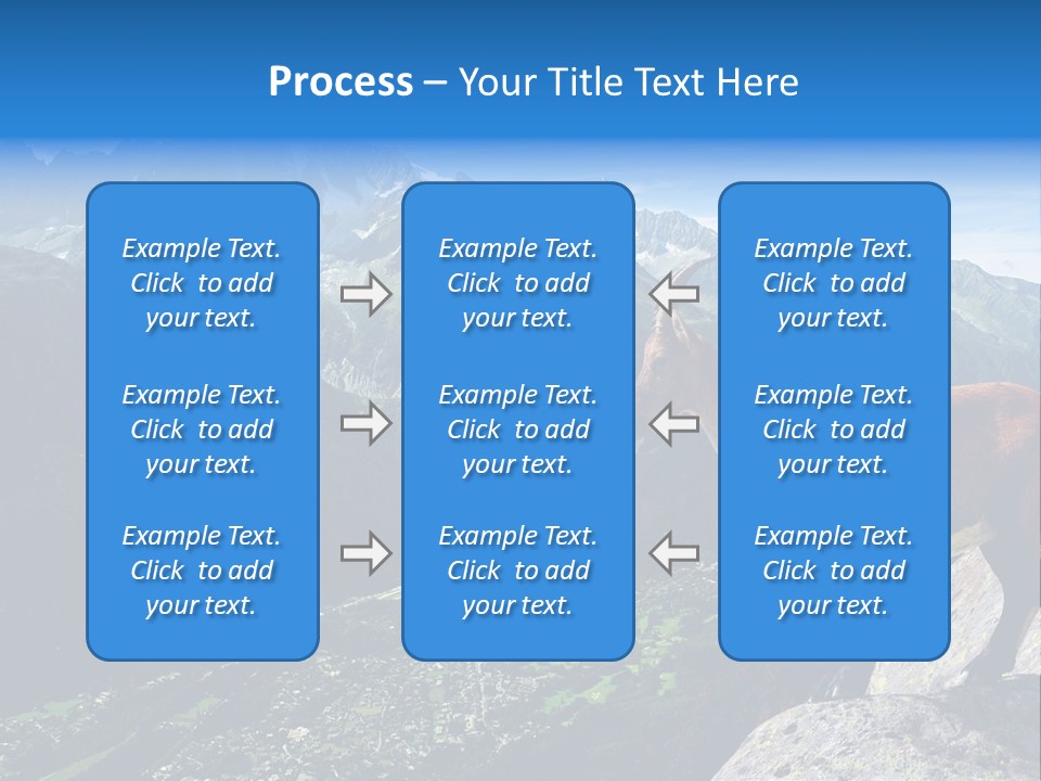Wild Animal Caprin Bovidae PowerPoint Template
