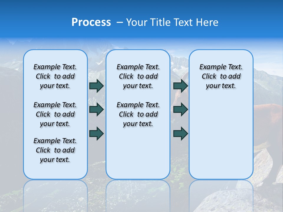Wild Animal Caprin Bovidae PowerPoint Template